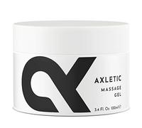 AXLETIC Gel Massage - Gel Douleur Musculaire Naturel - contre le Mal de Dos et Articulations Douloureuses - Gel de Massage Anti Douleur Articulaire - à l'Aloe Vera - Gel Massage et Relaxation, 100 ml