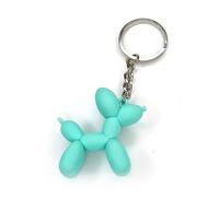 AXLorange Porte-clés en forme de caniche, caniche, ballon vert clair, Vert clair, M