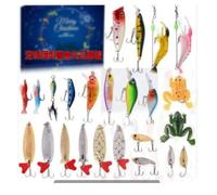 Axlyca Calendrier de L'avent Peche 2025,24PCS Calendrier de L'avent de la Pêche,Calendriers de L'avents de Pêches pour Adultes 2025,Calendriers de Lavent Peches pour Adultes,Adolescents,Amis Pêcheurs