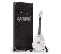 AXMAN Brian Jones - The Rolling Stones Réplique de Guitare Miniature - Cadeaux de Musique - Ornement Fait à la Main