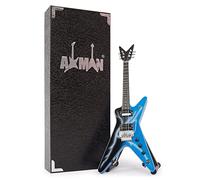 AXMAN Dimebag Darrell Lightning - Réplique de Guitare Miniature - Cadeaux de Musique - Ornement Fait à la Main