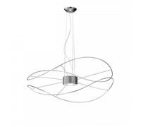 AXO LIGHT lampe à suspension HOOPS 2 (Chrome - Acier)