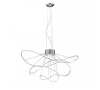 AXO LIGHT lampe à suspension HOOPS 3 (Chrome - Acier)