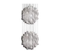 Axolight Aura SP 60/2 Pendelleuchte, cristal