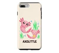 Axolittle, Joli Jeu de Mots Axolotl, drôle, Petite sœur, frère, Enfants Coque pour iPhone 7 Plus/8 Plus