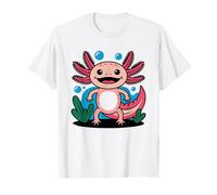 Axolotl Anatomie Science Illustration Ambystoma Mexicanum T-Shirt