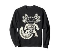 Axolotl - Animaux Tribaux aztèques mexicains Mayas Sweatshirt