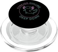Axolotl au cœur d'une éternité PopSockets PopGrip pour MagSafe