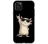 Axolotl avec Lunettes de Soleil Rock on Fun Coque pour iPhone 11 Pro Max