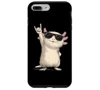 Axolotl avec Lunettes de Soleil Rock on Fun Coque pour iPhone 7 Plus/8 Plus