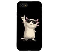 Axolotl avec Lunettes de Soleil Rock on Fun Coque pour iPhone SE (2020) / 7/8