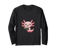 Axolotl Cartoon - Traceur à Dents transversales avec Motif Sushi Manche Longue