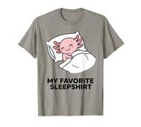 Axolotl Chemise de Nuit préférée Pyjama pour garçons et Filles T-Shirt