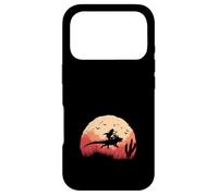 Axolotl Cow-Boy Coucher de Soleil Far West Coque pour iPhone 17 Pro