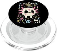 Axolotl Crâne Kawaii Art Gothique Pastel PopSockets PopGrip pour MagSafe