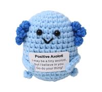 Axolotl Crochet Doll - Animal tricoté, animal en peluche drôle mignon doux | Figure en peluche créative pour les adolescents pour , salle à collectionner décorative, jouet de réconfort de jeu d