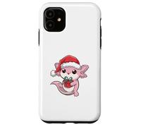 Axolotl de Noël amusant pour hommes, femmes, enfants Coque pour iPhone 11