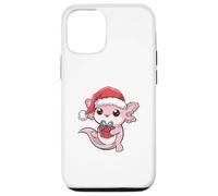 Axolotl de Noël amusant pour hommes, femmes, enfants Coque pour iPhone 12/12 Pro