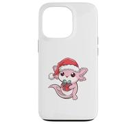 Axolotl de Noël amusant pour hommes, femmes, enfants Coque pour iPhone 13 Pro