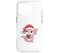Axolotl de Noël amusant pour hommes, femmes, enfants Coque pour iPhone 16 Pro