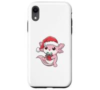 Axolotl de Noël amusant pour hommes, femmes, enfants Coque pour iPhone XR