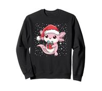 Axolotl de Noël amusant pour hommes, femmes, enfants Sweatshirt