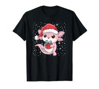 Axolotl de Noël amusant pour hommes, femmes, enfants T-Shirt