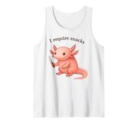 Axolotl drôle J'Ai Besoin de collations pour Animaux, Maman, Papa Débardeur