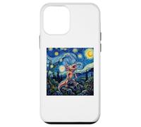 Axolotl Fish Prehistoric Starry Night Van Gogh Style Coque pour iPhone 12 Mini