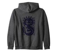 Axolotl Horreur Gravure Bois Gothique Art Sweat à Capuche