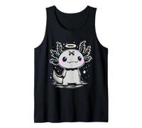 Axolotl Kawaii Horreur Ange Mignon Creepy Design Débardeur