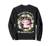 Axolotl Kawaii, Juste Une Fille Qui Aime Les Axolotl Sweatshirt