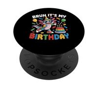 Axolotl Master Builder Blocks Bricks Brush C'est Mon Anniversaire PopSockets PopGrip Adhésif