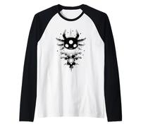 Axolotl Mystique à Trois Yeux Art Créature Céleste Manche Raglan