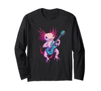 Axolotl Play Guitare | Rock Star | Axolotl Rock Music Manche Longue