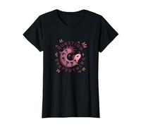 Axolotl Pose des Questions sur Tout ce Qui est Mignon et Curieux : Un amphibien T-Shirt, Femme, Noir, XS
