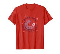 Axolotl Pose des Questions sur Tout ce Qui est Mignon et Curieux : Un amphibien T-Shirt, Homme, Rouge, M