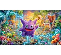 Axolotl Puzzle pour Adultes: 1000 Pièces en Carton Recyclé - Décoration 75x50cm/1000pcs