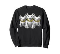 Axolotl Rap Old School Retro Streetwear Années 80 90 Trois Sweatshirt