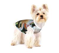 Axolotl,T-Shirt sans Manches en Coton pour Animaux de Compagnie, Gilet Respirant, Extensible et Doux,M