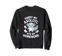 Axolotl Whisperer Kawaii Amphibian Introverti Sweatshirt