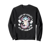 Axolotl Whisperer Kawaii Amphibian Introverti Sweatshirt
