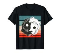 Axolotl Yin-Yang équilibre l'harmonie du Contraste dualité T-Shirt