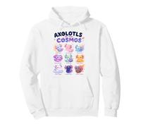 Axolotls du Cosmos Espace Kawaii Mignon Galaxie Sweat à Capuche