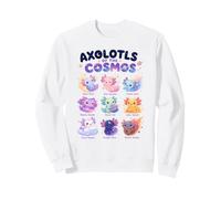 Axolotls du Cosmos Espace Kawaii Mignon Galaxie Sweatshirt