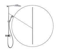 AXOR Barre 1 000 mm pour colonne de douche Raindance, 96743000,