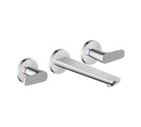 AXOR Citterio C Mélangeur mural de lavabo Cubic cut, 49071000, Cubic cut