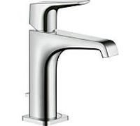 Hansgrohe Mitigeur lavabo Axor Citterio E 125 chromé, atteindre 143 mm, avec garniture de vidage