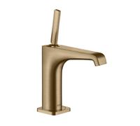 hansgrohe AXOR Citterio E Mitigeur monocommande de lavabo 125 sans garniture de vidage, 36101140, Couleur: Bronze brossé