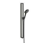 Hansgrohe Axor Citterio E ensemble de douche avec douchette Ã main Raindance Select S 120 3jet, Coloris: Chrome noir brossÃ© - 36735340